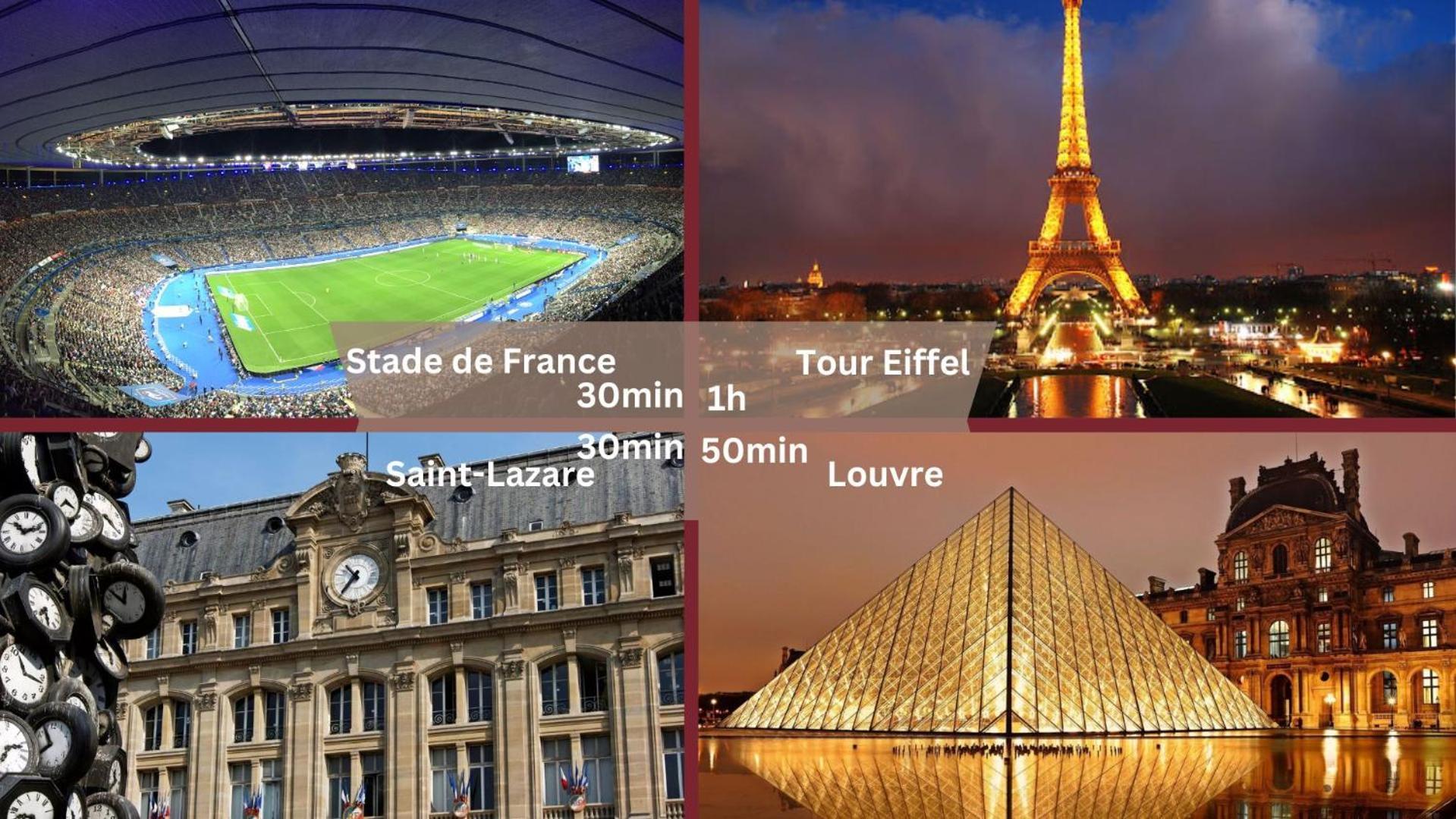 Destiny Appart' Paris -Beauvais-Orly- Podcasts- Stade De France Stains Luaran gambar