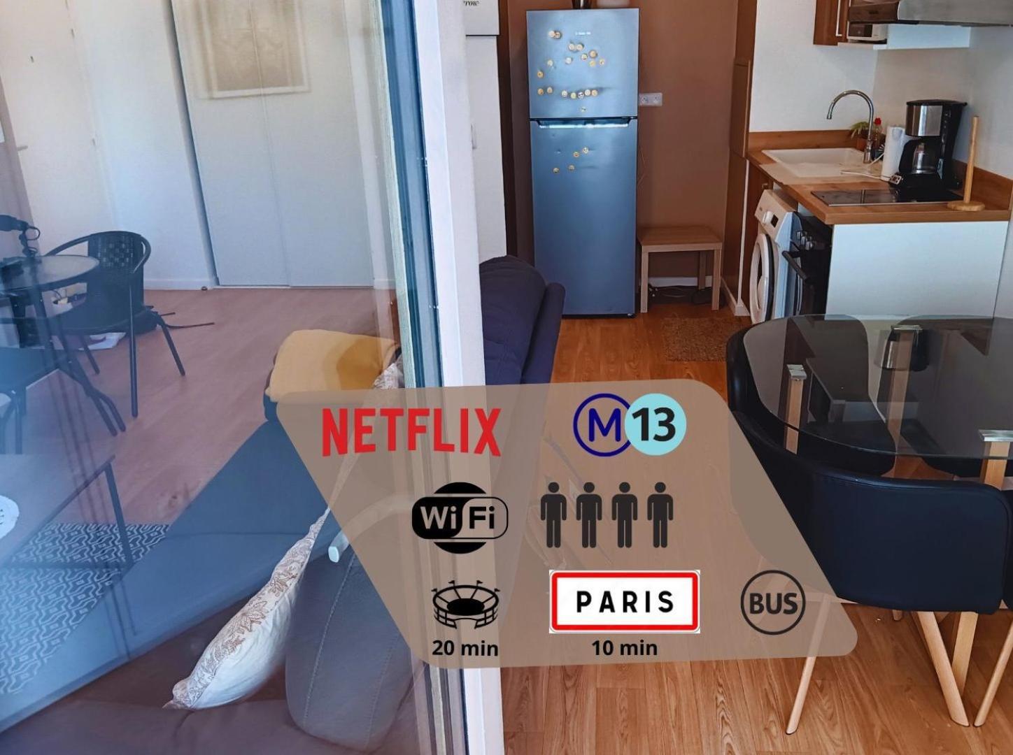 Destiny Appart' Paris -Beauvais-Orly- Podcasts- Stade De France Stains Luaran gambar